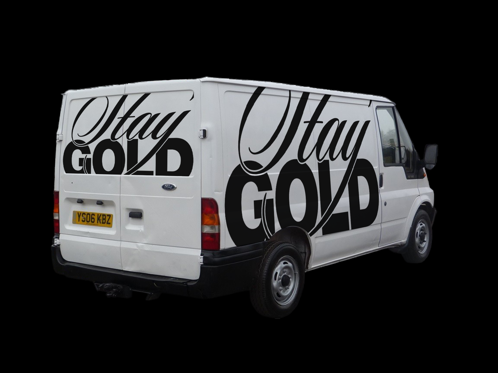Stay Gold Barbershop — Brand Identity, παρουσίαση έργου 12