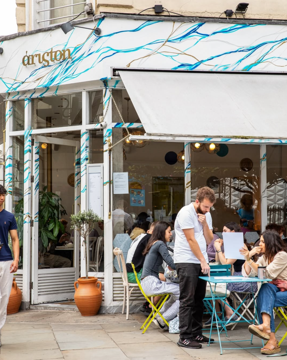 Ariston Hellenic Eatery — Brand Identity, παρουσίαση έργου 3