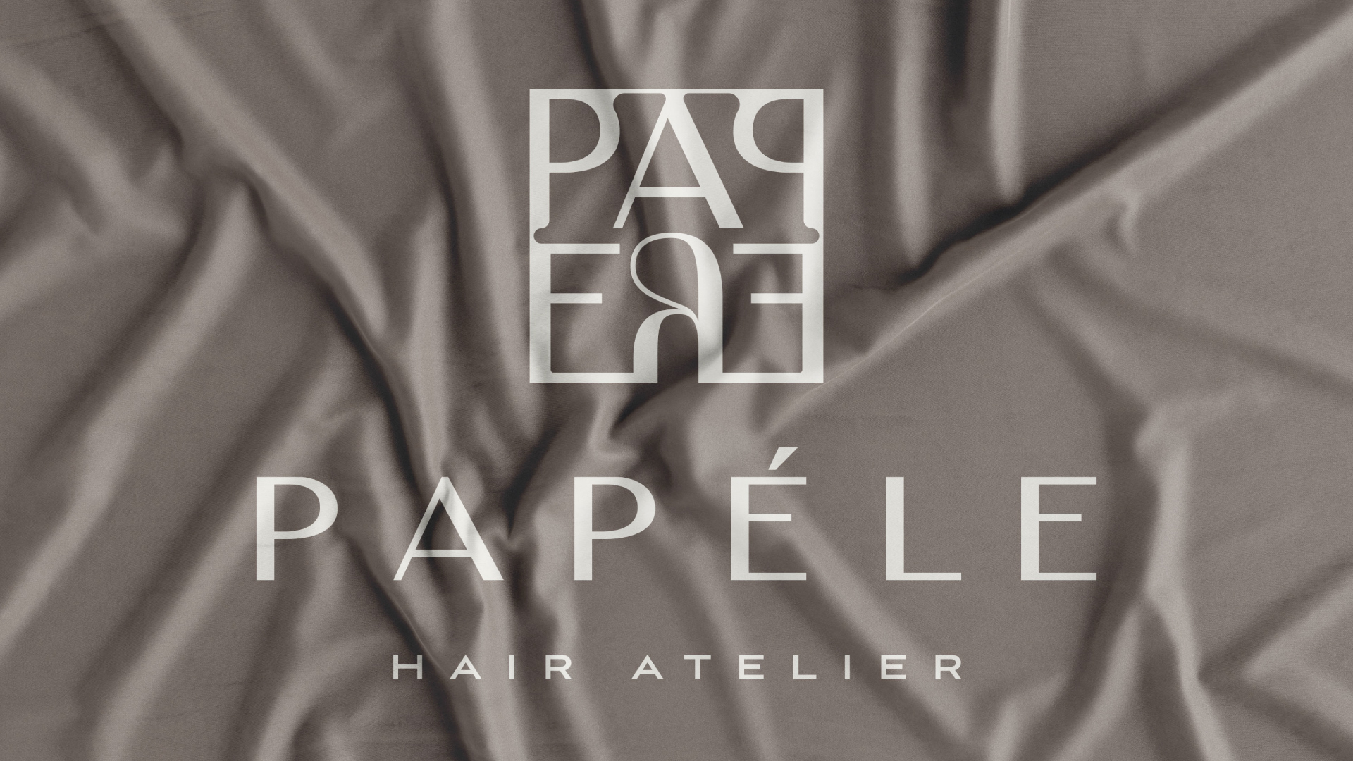 Papéle Hair Atelier — Brand Identity, παρουσίαση έργου 3