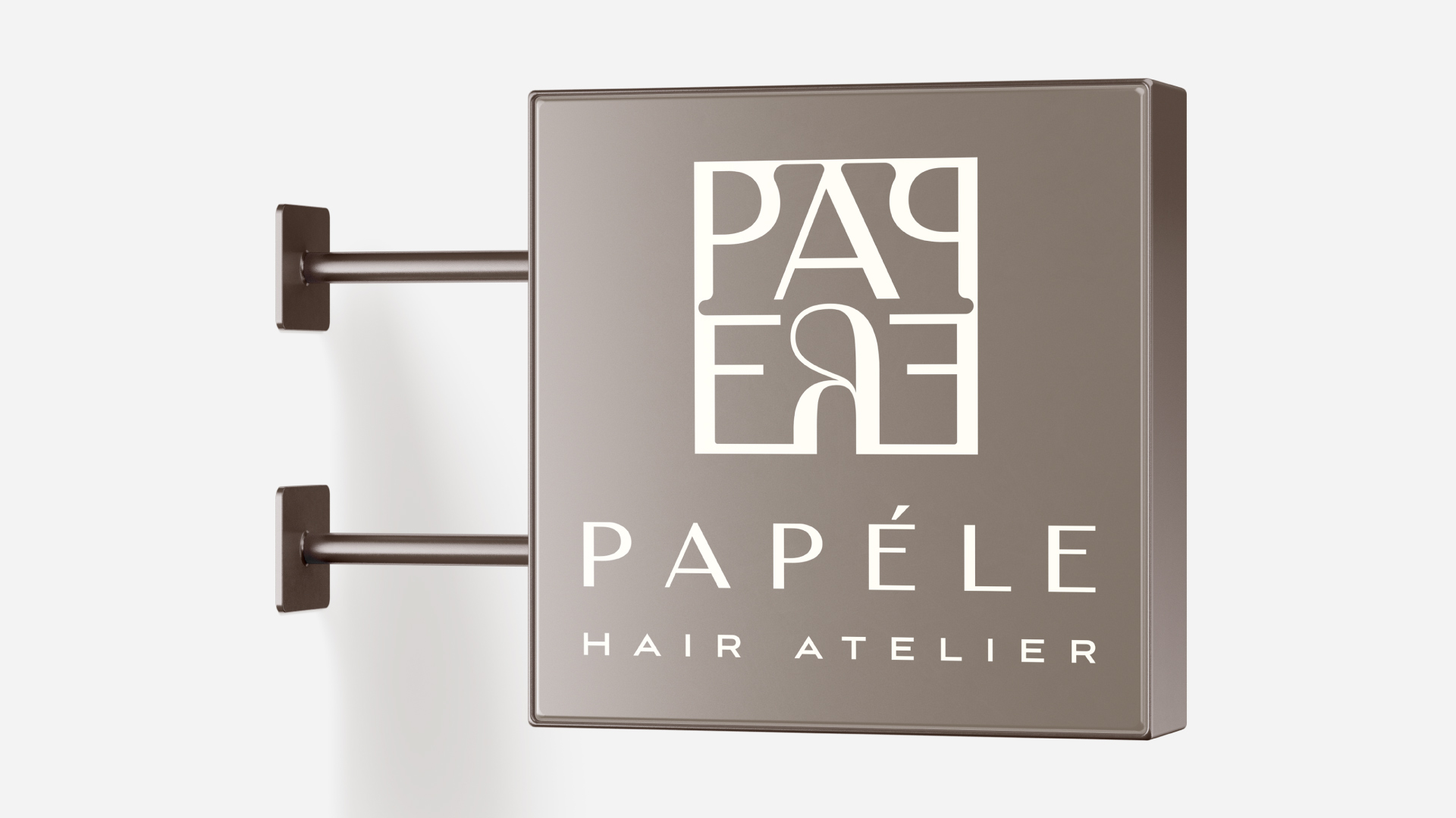 Papéle Hair Atelier — Brand Identity, παρουσίαση έργου 5