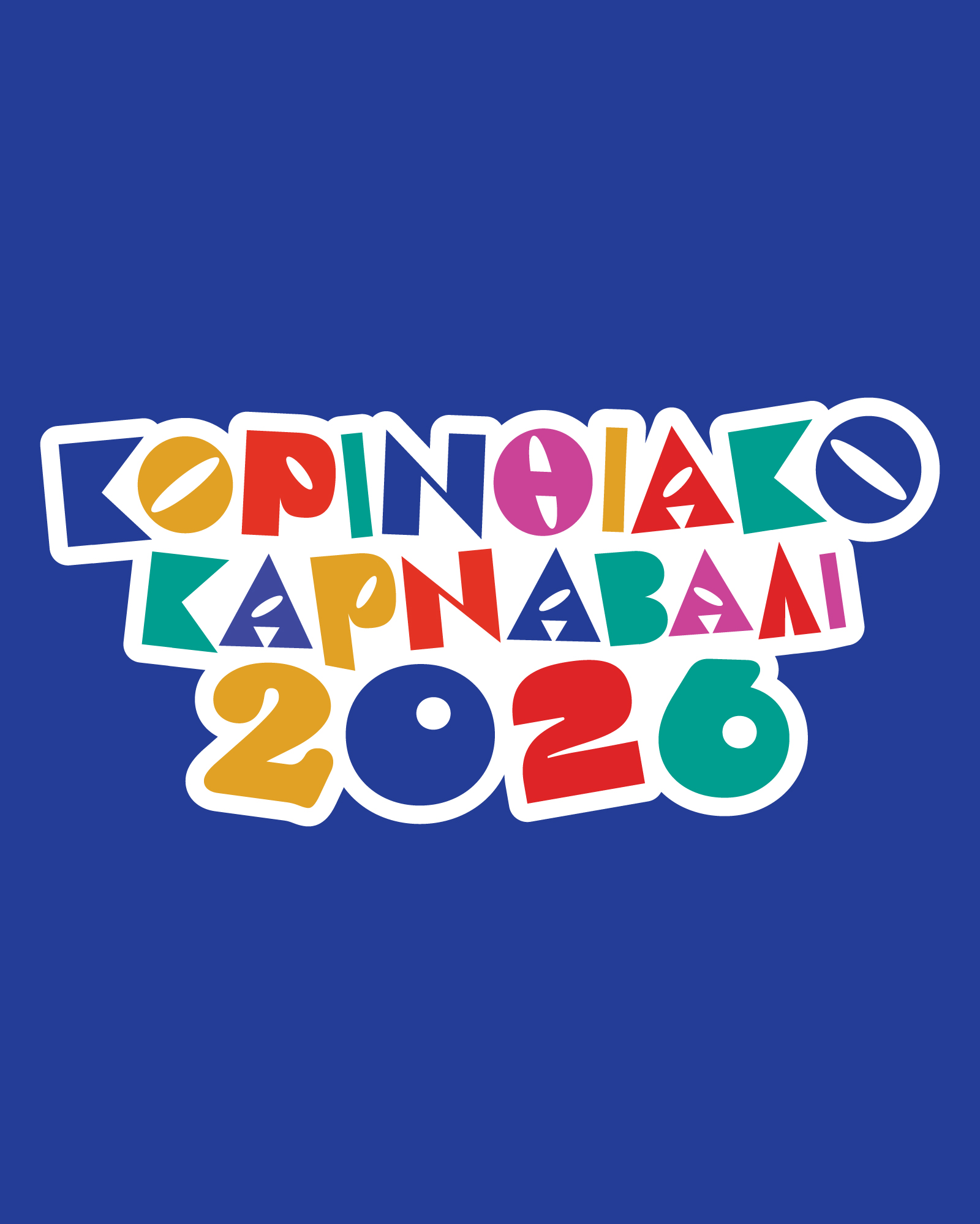 Κορινθιακό Καρναβάλι 2026 — Έντυπα και editorial, έργο