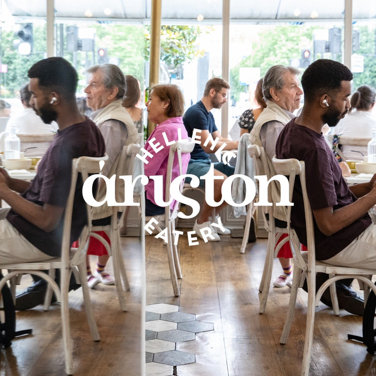 Ariston Hellenic Eatery — Brand Identity, παρουσίαση έργου 2