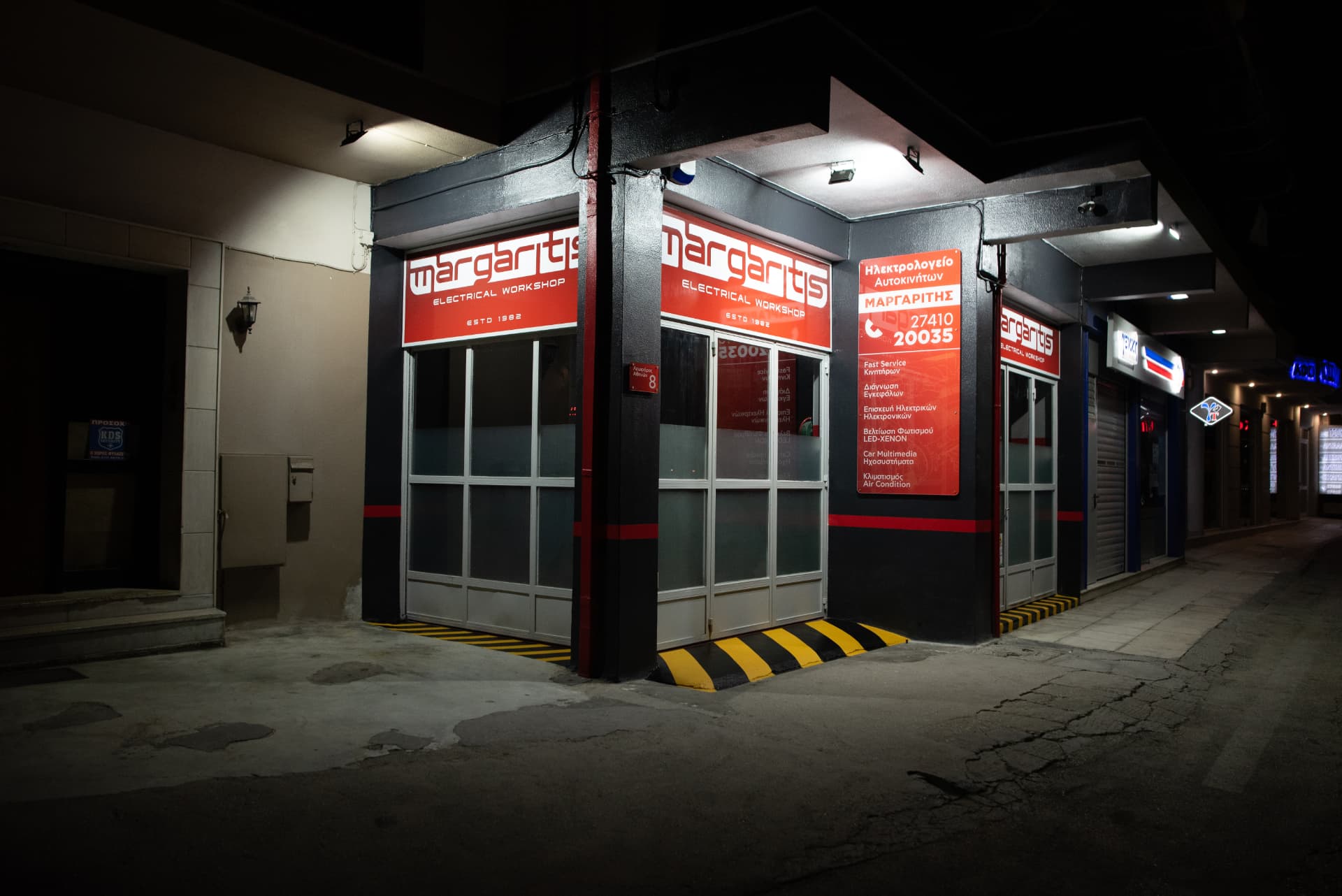 Margaritis Electrical Workshop — Brand Identity & Signage (3)