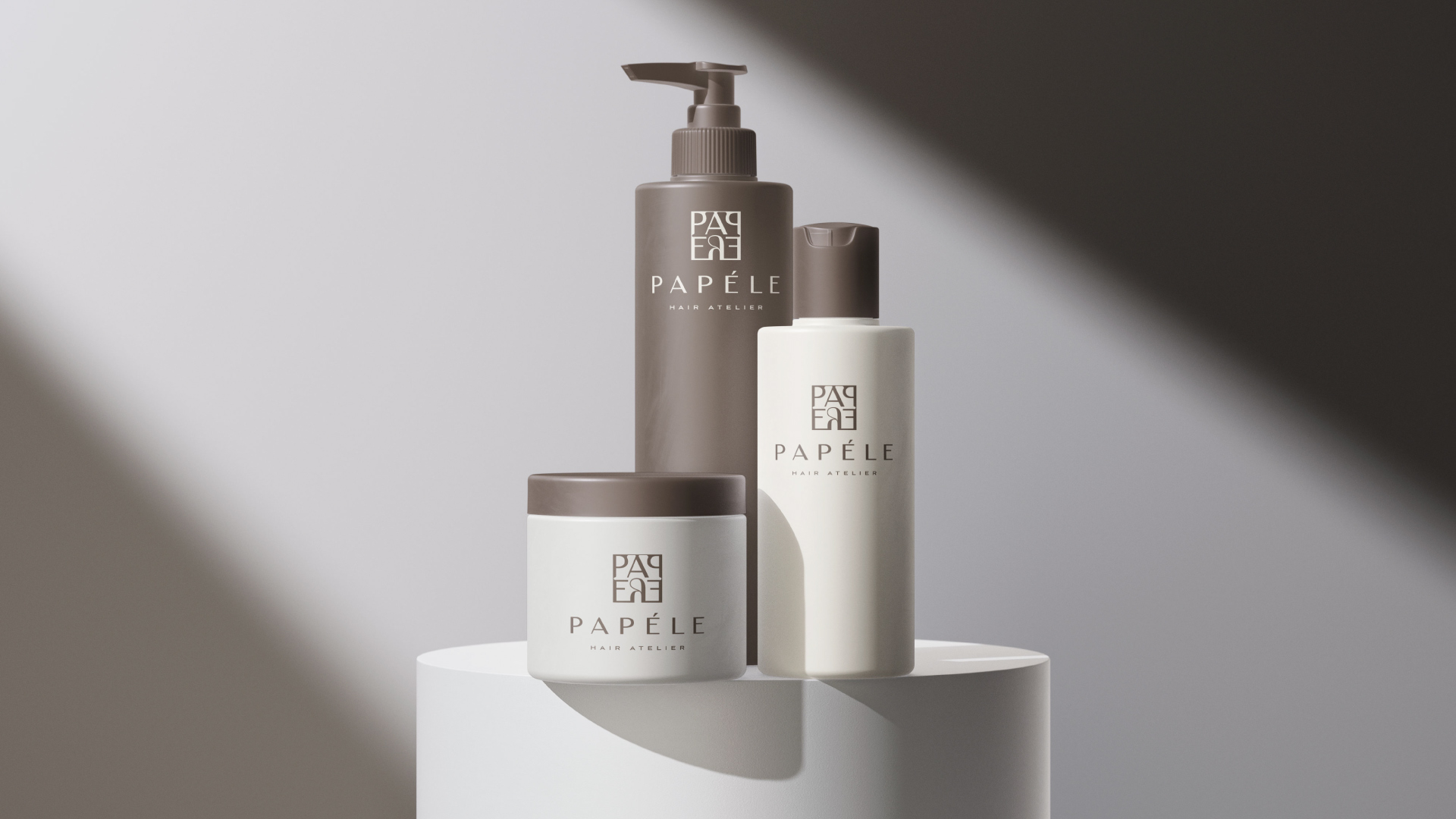 Papéle Hair Atelier — Brand Identity, παρουσίαση έργου 7