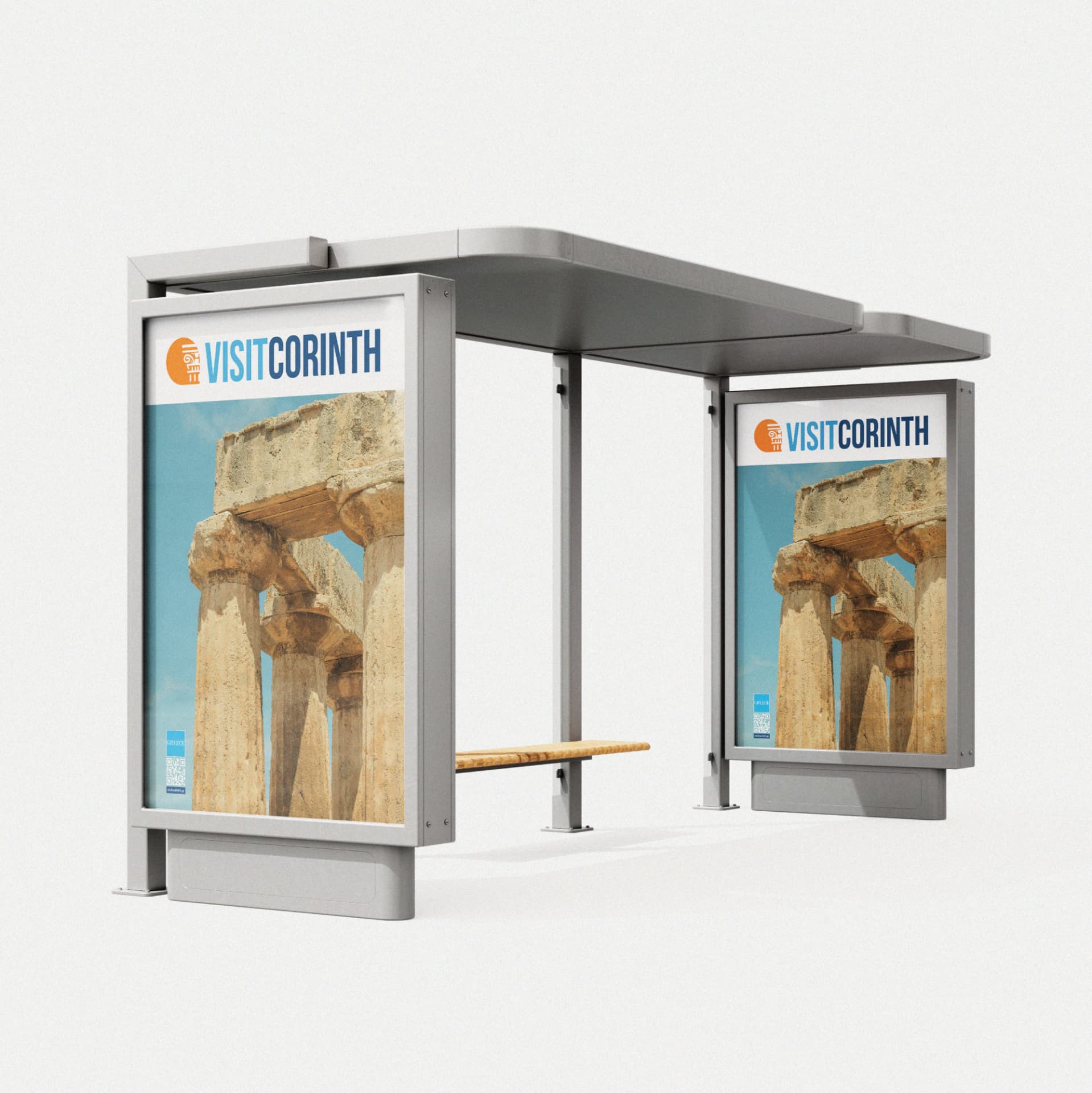 Visit Corinth — Δήμος Κορινθίων — Brand Identity & Print (3)