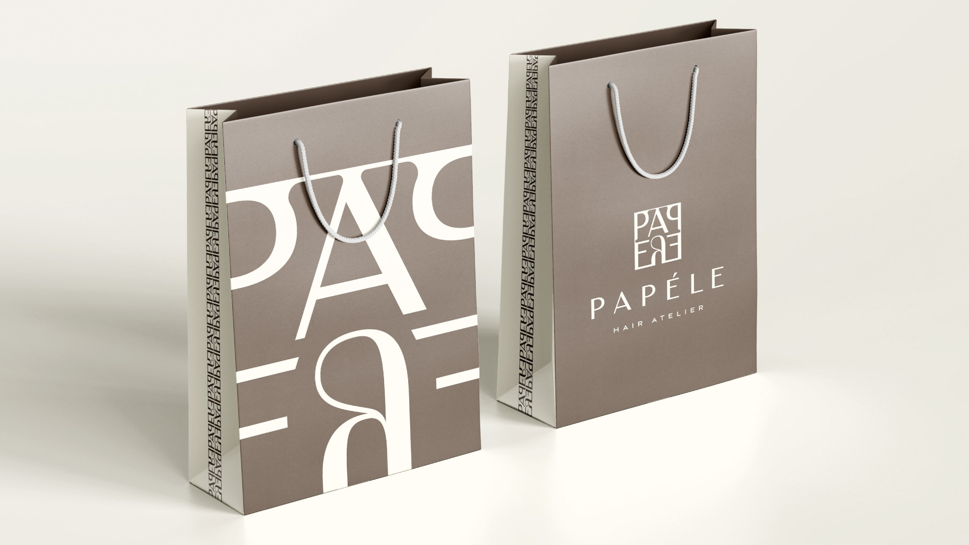 Papéle Hair Atelier — Brand Identity, παρουσίαση έργου 8
