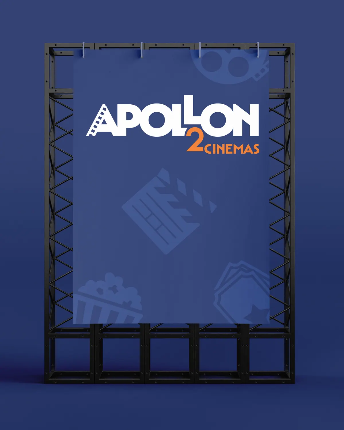 Project cover Apollon 2 Cinemas, Rebranding by Aggelos Kourtidis