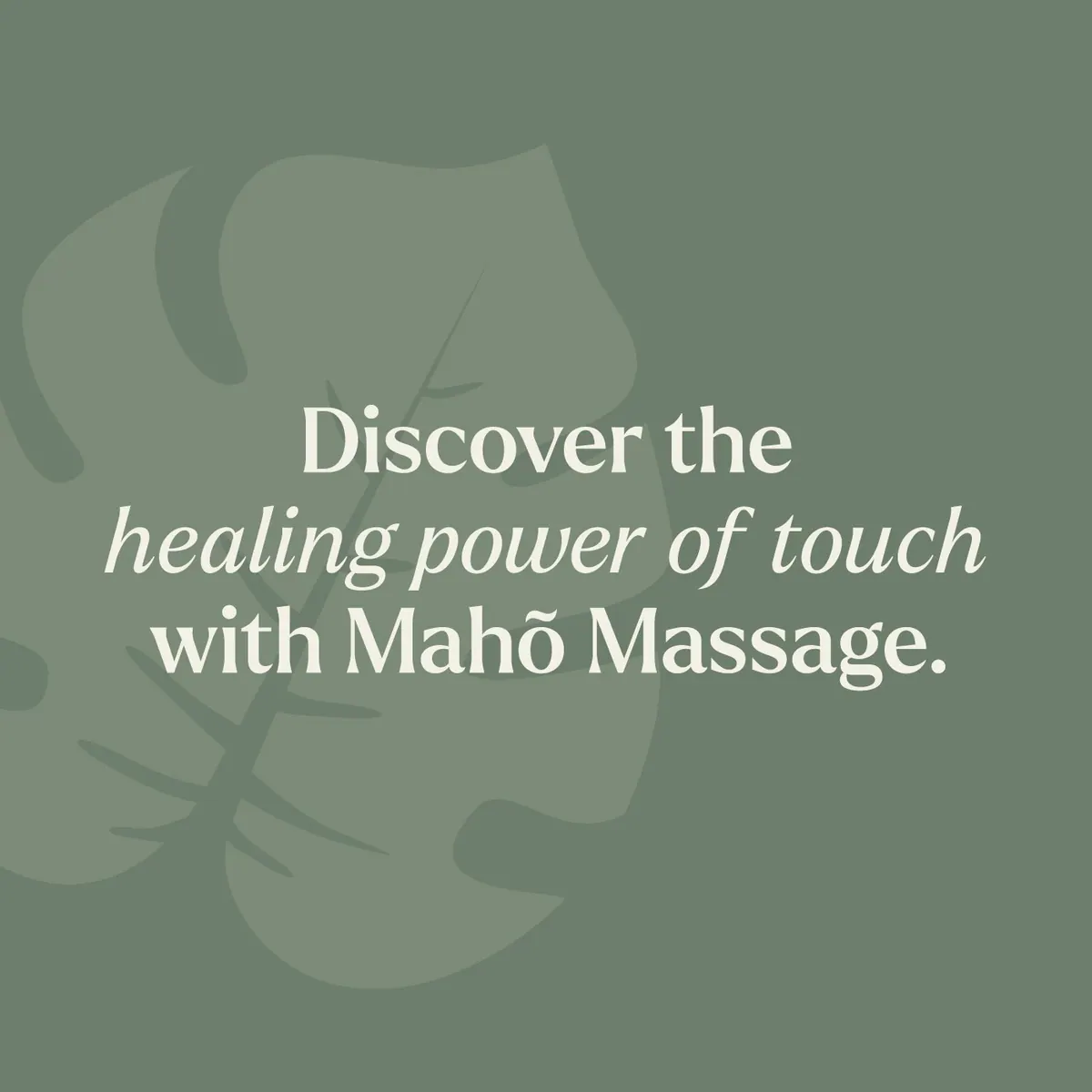Maho Massage, Brand Identity, image 7