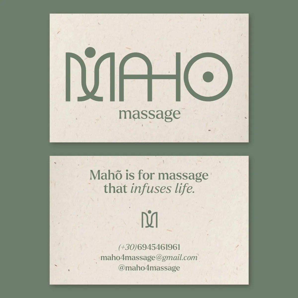 Maho Massage, Brand Identity, image 16