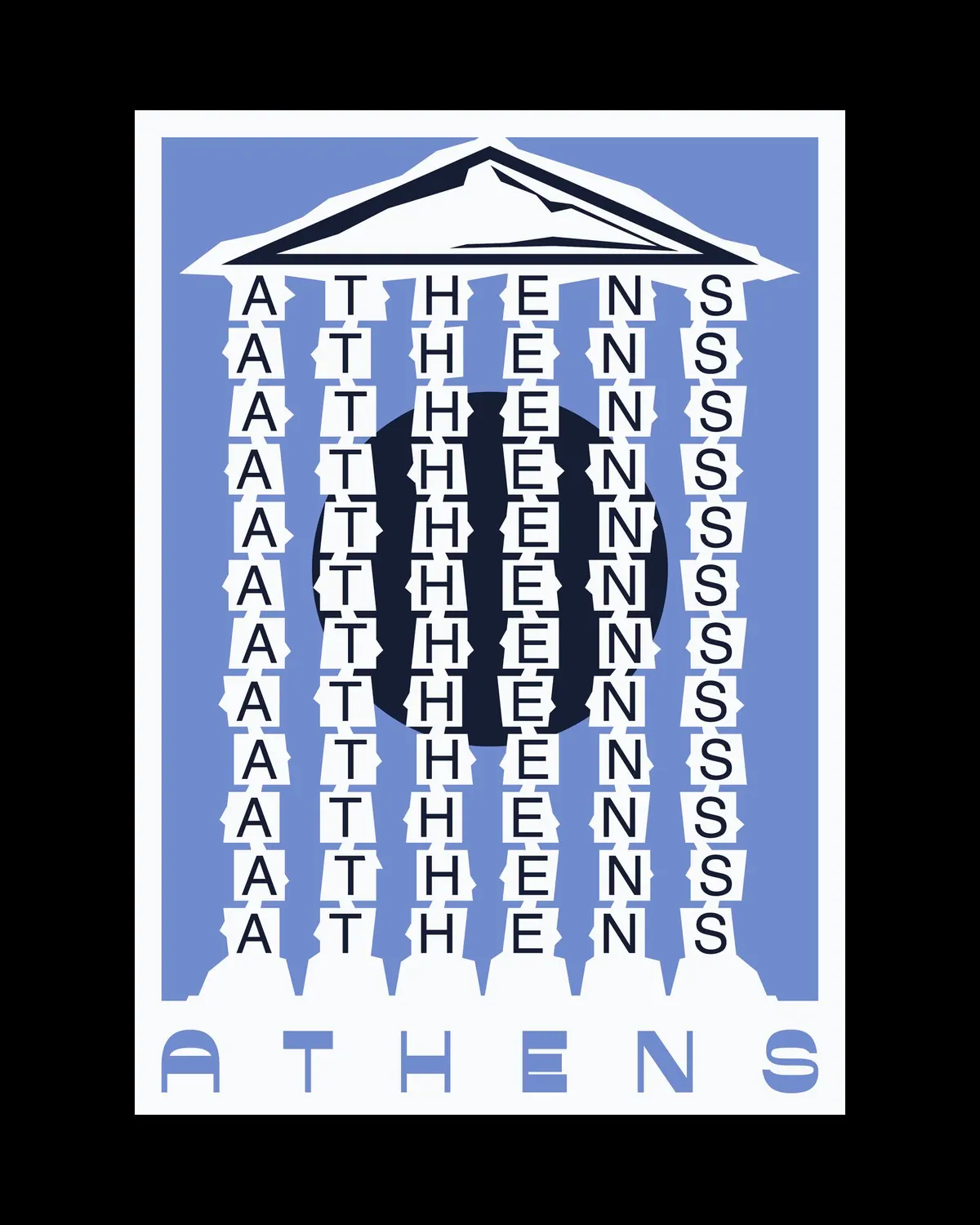 Εξώφυλλο έργου ΑΘΗΝΑ Prints, Αφίσες από τον Άγγελο Κουρτίδη