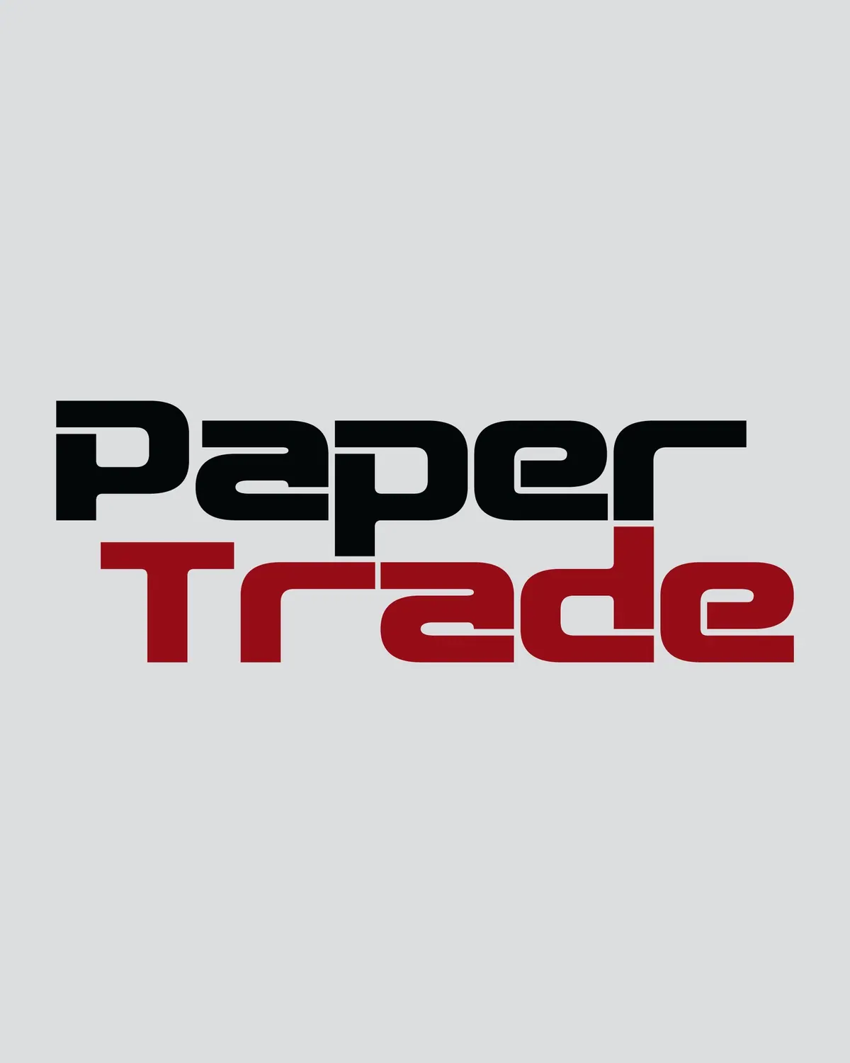 Εξώφυλλο έργου Paper Trade, Refinement λογοτύπου και social media από τον Άγγελο Κουρτίδη