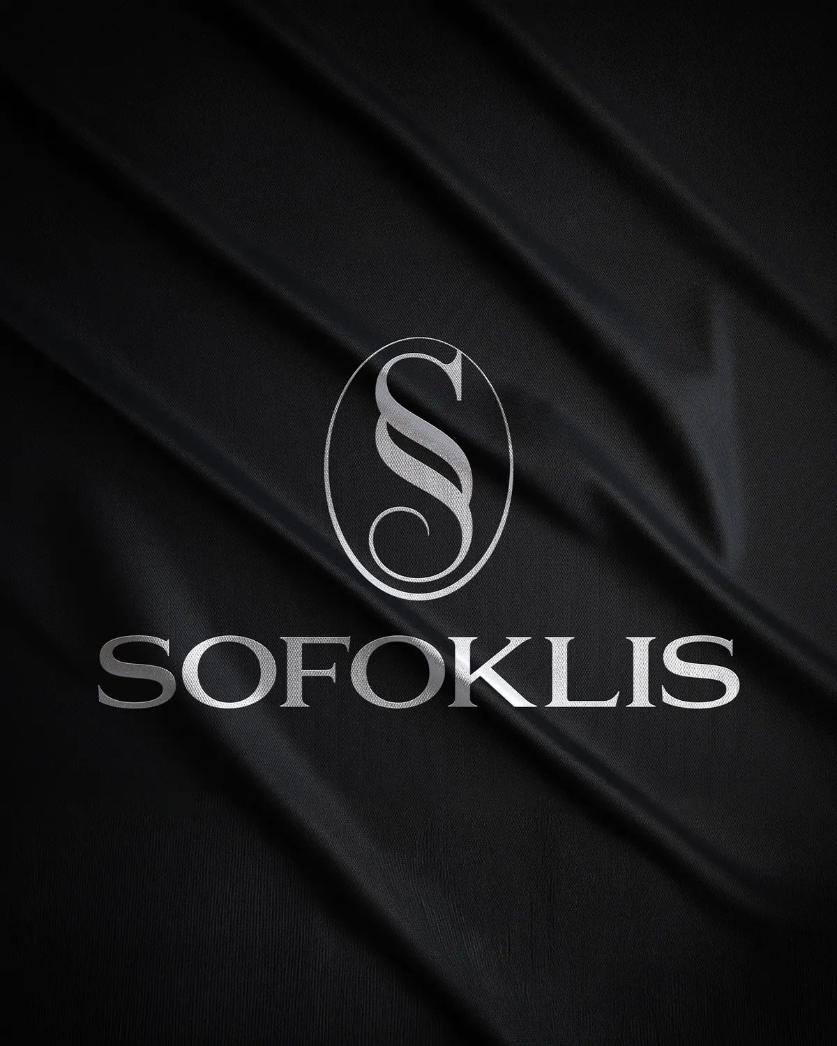 Εξώφυλλο έργου Sofoklis Hair, Λογότυπο και ιστοσελίδα από τον Άγγελο Κουρτίδη